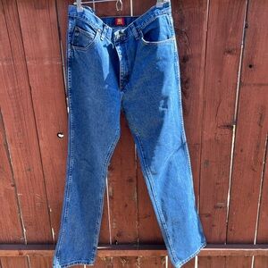 Wrangler Men's Straight Blue Jeans